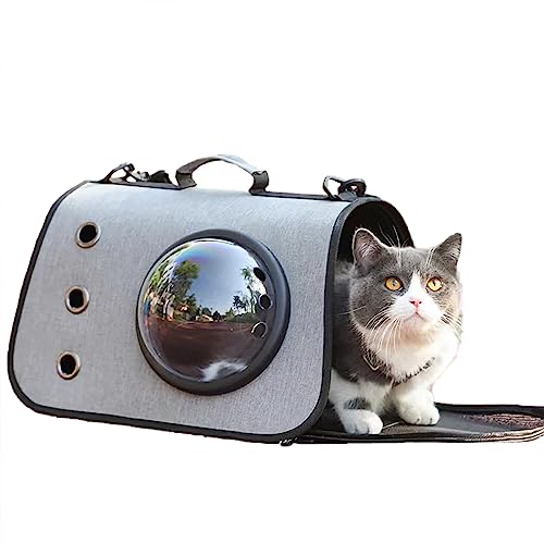Transporttasche für kleine Katzen und Hunde, modischer Katzenkäfig zum Spazierengehen, Wandern, Einkaufen von Generic