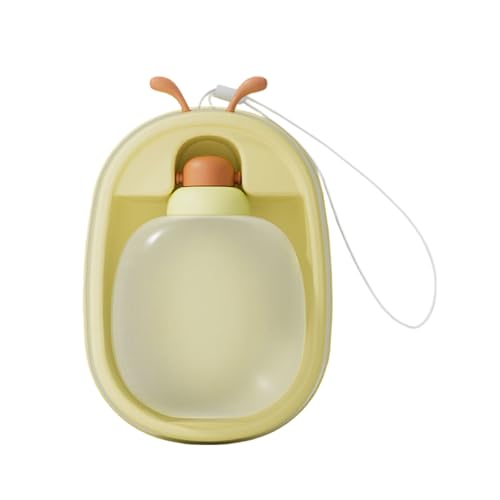 Trinkbrunnen Wasserspender für Katzen Hunde,Auslaufsicherer, Abnehmbare Automatische Wasser Dispenser Trinken, für unterwegs, beim Spazierengehen und im Freien (C, One Size) von Generic