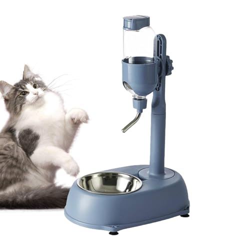 Tropffrei Hundewasserflaschen, 500 ml, Futter- und Wasserspender für Haustiere einstellbarer Wasserspender, Kätzchen ohne Tropfen, für kleine Hunde und Katzen Tropffrei Hundewasserflaschen, 500 ml, Futter- und Wasserspender für Haustiere einstellbarer Wasserspender, Kätzchen ohne Tropfen, für kleine Hunde und Katzen von Generic