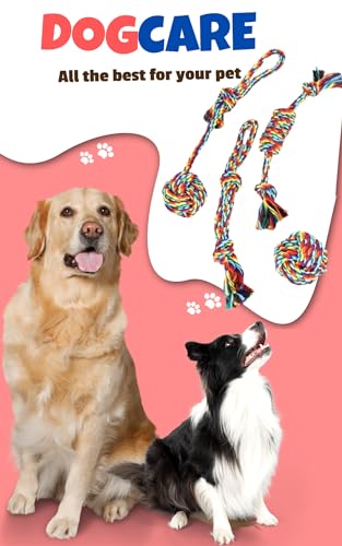 !Unbegrenzter Spaß! Hundespielzeug-Pakete, die Ihren pelzigen Freund glücklich machen: Hundeunterhaltung garantiert! (Ropes) von Generic