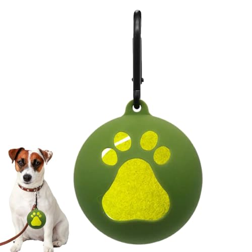 Unterstützung für Hundeball, aus Silikon, Balltasche für Hunde, ohne Hand, tragbares Spielzeug für Hunde, Welpen, Outdoor von Generic