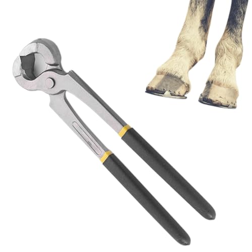 Vanadium Huf Nippers - Premium -Huftzähler, Huf -Werkzeug | Anti-Rust-Trimminstrument mit stumpfen Oberflächen für Pferdeschuheinrichtungen, vielnutzungsstabiles Werkzeug für Hufschmiede, Viehzüc Vanadium Huf Nippers - Premium -Huftzähler, Huf -Werkzeug | Anti-Rust-Trimminstrument mit stumpfen Oberflächen für Pferdeschuheinrichtungen, vielnutzungsstabiles Werkzeug für Hufschmiede, Viehzüc von Generic