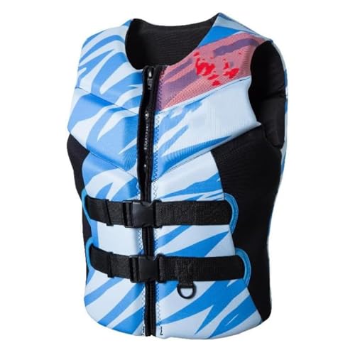 Verstellbare Neopren-Schwimmweste, Schwimmtrainingsjacke mit schnelltrocknendem Design, for Wassersport, Bootfahren, Paddeln(C,XL) von Generic