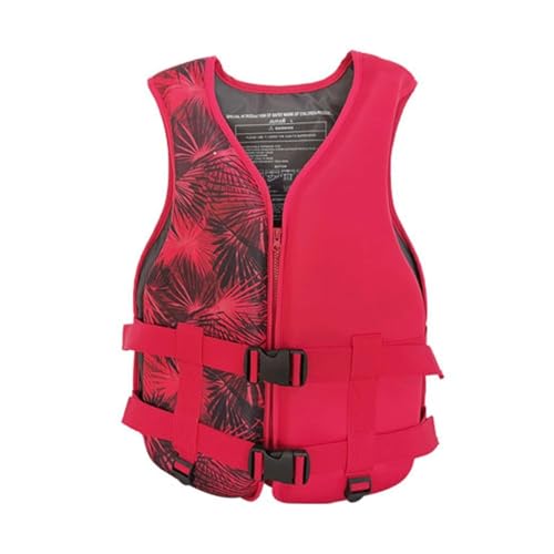 Verstellbare Schwimmweste for Erwachsene, leichte Schwimmweste und Auftriebshilfe, for Kajakfahren, Bootfahren, Schnorcheln, Unisex-Wassersportsicherheit(XL) von Generic