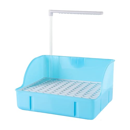Vogel Badehaus Badewanne, Wellensittich Badewanne mit Dusche Badewanne Für Wellensittich, Automatische Haustier Vogeltränke, Vogel Duschkabine, Vogeldusche mit Zirkulierendem Wasser (Blau) von Generic