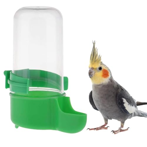 Vogel-Wasserspender - 200ml Vogeltränke - Selbstversorgung - Vogelbrunnen lässt Sich leicht - Käfig - Sittiche, Kanarienvögel oder ähnliche kleine Vögel befestigen oder Futter im Trog fertig i Vogel-Wasserspender - 200ml Vogeltränke - Selbstversorgung - Vogelbrunnen lässt Sich leicht - Käfig - Sittiche, Kanarienvögel oder ähnliche kleine Vögel befestigen oder Futter im Trog fertig i von Generic
