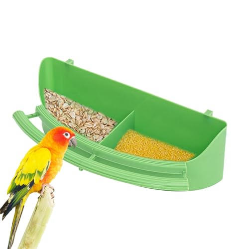 Vogelkäfig-Futternäpfe, Papageienkäfig-Futterbecher - Papageienkäfig-Futternäpfe Tasse - Vögel-Wasserfutter-Futternäpfe für kleine Vögel, Tauben, Kanarienvögel, Spatzen Vogelkäfig-Futternäpfe, Papageienkäfig-Futterbecher - Papageienkäfig-Futternäpfe Tasse - Vögel-Wasserfutter-Futternäpfe für kleine Vögel, Tauben, Kanarienvögel, Spatzen von Generic