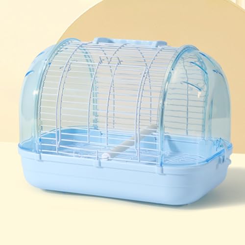 Vogelkäfig Klein, Nymphensittich Käfig, Separates Bodennetz, Leicht und Einfach Zu Tragen, for Wellensittiche, Unzertrennliche, Turteltauben(Blue,Large) von Generic