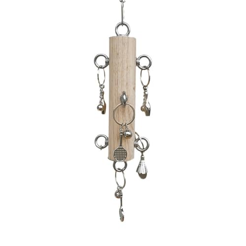 Vogelkäfig-Ornamente, Vogelspielzeug für Papageien | Kaubare Käfigornamente aus und Edelstahl, Spielzeug für Vögel,Hängendes, dekoratives, multifunktionales Schnabelschleif-Papageienspielzeug für Vogelkäfig-Ornamente, Vogelspielzeug für Papageien | Kaubare Käfigornamente aus und Edelstahl, Spielzeug für Vögel,Hängendes, dekoratives, multifunktionales Schnabelschleif-Papageienspielzeug für von Generic