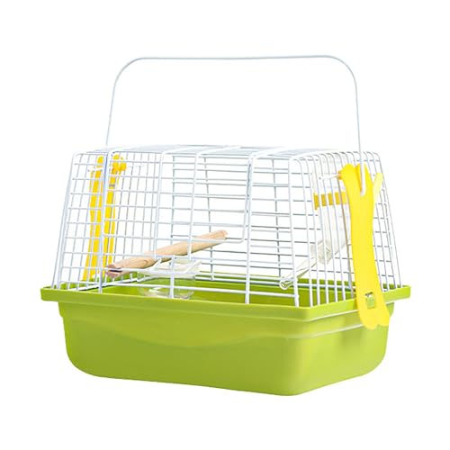 Vogelkäfig – Transportbox für Vögel, Transportbox für den Transport von Vögeln | Metall Material Reisegehege für Papageien für Vögel mit Design von Generic