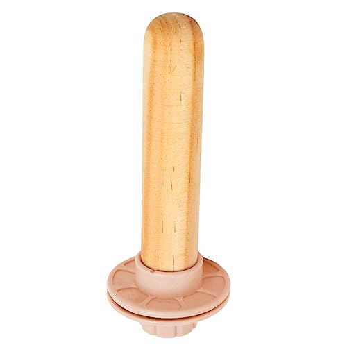 Vogelsitzstange aus Holz, Dekorativ, Bissfest, Lindert Langeweile, Natürliches Papageienständer-Spielzeug für Vögel, Sittiche, Nymphensittiche () von Generic