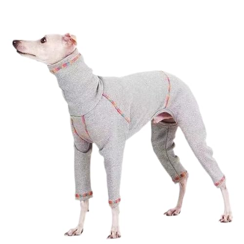 Warme italienische Greyhound Pullover mit Rollkragen – vier Beine einfache Hundepyjama Stretch Welpen-Pullover für Whippet, Hirschhund und Bedlington Terrier – bequeme Haustierkleidung Warme italienische Greyhound Pullover mit Rollkragen – vier Beine einfache Hundepyjama Stretch Welpen-Pullover für Whippet, Hirschhund und Bedlington Terrier – bequeme Haustierkleidung von Generic