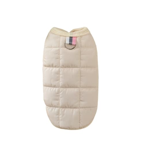 Warme und winddichte Kleidung für Welpen im Winter (BEIGE,XXL) von Generic
