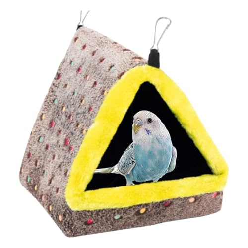 Warmes Vogelhaus für Vögel, -Winter, Spielzeugtasche für Haustiere, Winterschutz für Aras, Hamster, Wellensittiche, Eclectus von Generic