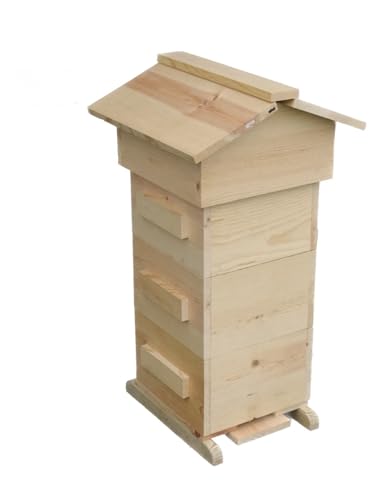 Warre Bienenstock, komplett montiertes Bienenhalteset – Ihre gebrauchsfertige Imkerei-Lösung von Generic