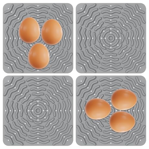 Waschbare Hühner-Nistunterlagen - Weiche Hühner-Nistunterlagen - Wiederverwendbare Matte Silikon Einstreu für Hühner Roosting Duck Leging Farm Entenstall Küken Bruder von Generic