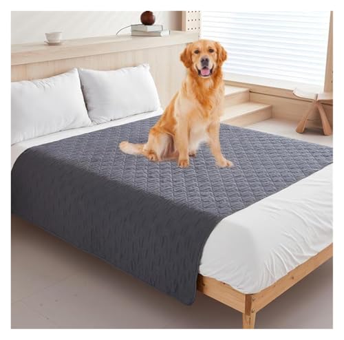 Waschbare unterlage für Hunde Faltbare wasserdichte Hundedecke hundekäfig 130x200cm Saugstark (50x Waschen) - Öko-Test Zertifiziert aus für Reise/Auto(200X200CM) von Generic