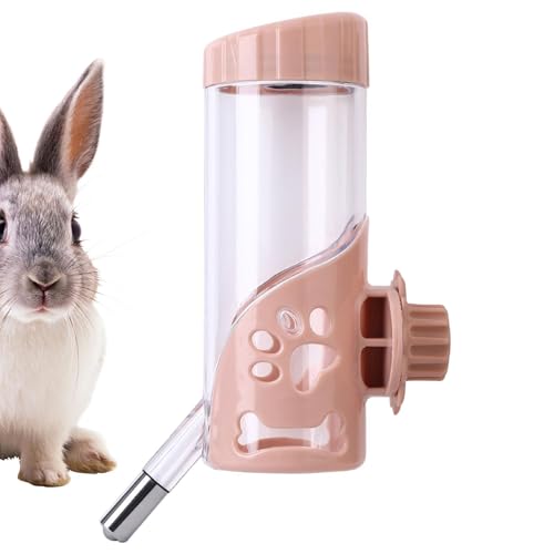 Wasserflasche für Haustiere, kein Tropfen, 550 ml Wasserversorgung für Kleintiere ohne Drip | Top Fill Crate Bottle Auto Stromversorgung für Käfige, ca Wasserflasche für Haustiere, kein Tropfen, 550 ml Wasserversorgung für Kleintiere ohne Drip | Top Fill Crate Bottle Auto Stromversorgung für Käfige, ca von Generic