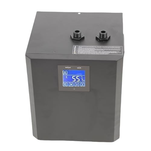 Wasserkaltsystem, Fernbedienung Badewater Wasserkühler 45 DB Niedriger Sound 1/3 PS 12mm G3/4 Draht DC24V -Pomp für Hotel (EU -Stecker 220 V) von Generic