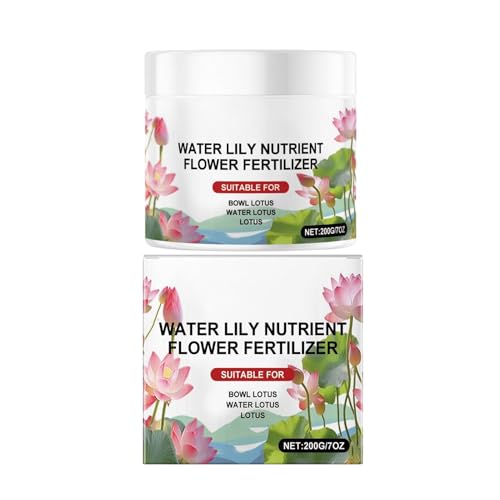 Wasserlilie -Wachstum Dünger - Nährstoffreiche Bloom Booster | 200 g Blütenpulver für - und Teichpflanzen, ideal für Aquarien, Gartengärten und botanische Wasser. Wasserlilie -Wachstum Dünger - Nährstoffreiche Bloom Booster | 200 g Blütenpulver für - und Teichpflanzen, ideal für Aquarien, Gartengärten und botanische Wasser. von Generic