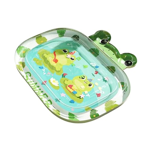 Wassermatte Katze, Wasserspielmatte PVC Katze Verdickte, Eingebettete Sterne, Feel Cool Komfort, Water Sensor Play Mat Cat Aufblasbare, Aquarium Themen Katzen Wassermatte für Haustier (100x71 cm) von Generic