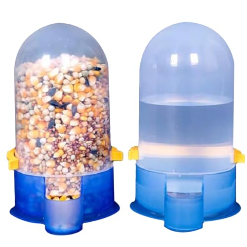 Wasserspender für Kleintiere - Tauben-Trinkflasche & Futterspender aus Kunststoff von Generic