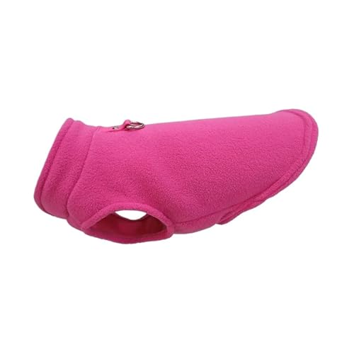 Weiche Haustierjacken für den Winter - Weste für Hunde und Katzen, warme Mäntel für Frühling und Sommer(Pink,XL) von Generic