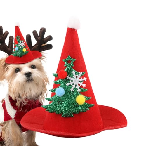 Weihnachtsmütze für Hunde, Weihnachtsmütze für Hunde - Partyhut Weihnachtsmütze | Feiertagshut, Hundehut, Katzenhüte, spitzer Hut, Cosplay-Kostümzubehör für kleine, mittelgroße und große Katzen und Hu Weihnachtsmütze für Hunde, Weihnachtsmütze für Hunde - Partyhut Weihnachtsmütze | Feiertagshut, Hundehut, Katzenhüte, spitzer Hut, Cosplay-Kostümzubehör für kleine, mittelgroße und große Katzen und Hu von Generic