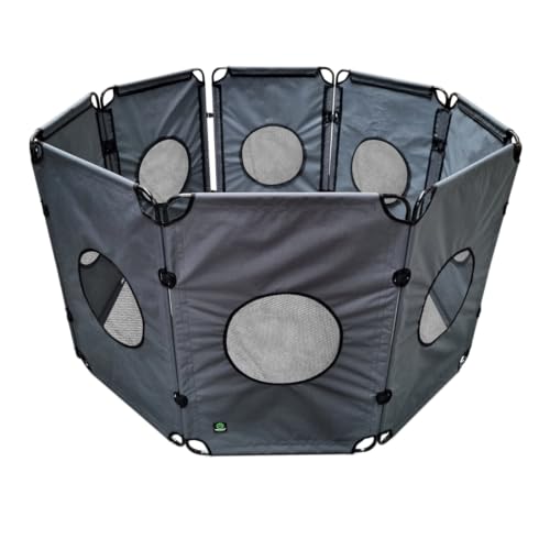 Welpenauslauf Hundeauslauf OutPaws Adventure – Anthrazit – 490 x 91,5 cm – faltbar – Indoor- und Outdoor-Camping Welpenauslauf Hundeauslauf OutPaws Adventure – Anthrazit – 490 x 91,5 cm – faltbar – Indoor- und Outdoor-Camping von Generic