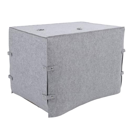 Winddichte Haustierhüttenabdeckung, Hundekäfigabdeckung aus Filzmaterial für Kaltes Wetter Winddichte Haustierhüttenabdeckung, Hundekäfigabdeckung aus Filzmaterial für Kaltes Wetter von Generic