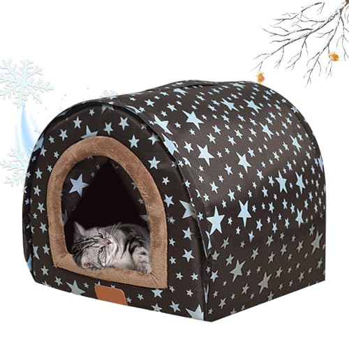 Winterhütte für Hunde: Gemütliches Hundehaus mit Welpenbett, langlebiges Hundeheim | Thermo-Hundehütte mit abnehmbarem Design, leicht zu reinigen, bequemes Hundehaus Winterhütte für Hunde: Gemütliches Hundehaus mit Welpenbett, langlebiges Hundeheim | Thermo-Hundehütte mit abnehmbarem Design, leicht zu reinigen, bequemes Hundehaus von Generic