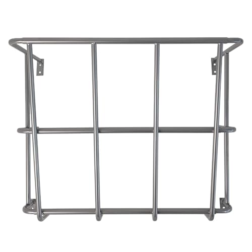 Ziegenheu-Futterstation – Wandmontierter Heu-Futterstation, Gourmet-Futterstation für | Wandhalterung für Gitterheu, Pferdefutterstation aus Metall, Heu-Ständer, Ständer von Generic