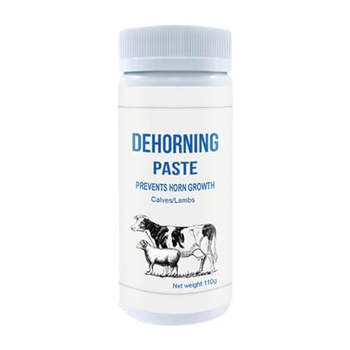 Ziegenpaste | Dehorning Tool Supplies | Natürliche Dehorning Paste für Rinder, sicher und effektiv, Tierwerkzeuge, Ziegenentmachungen von Generic