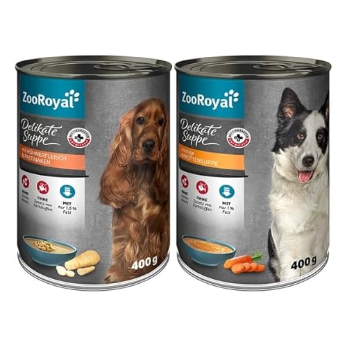 ZooRoyal Delikate Suppe Mixpaket 12x400g ZooRoyal Delikate Suppe Mixpaket 12x400g von Generic
