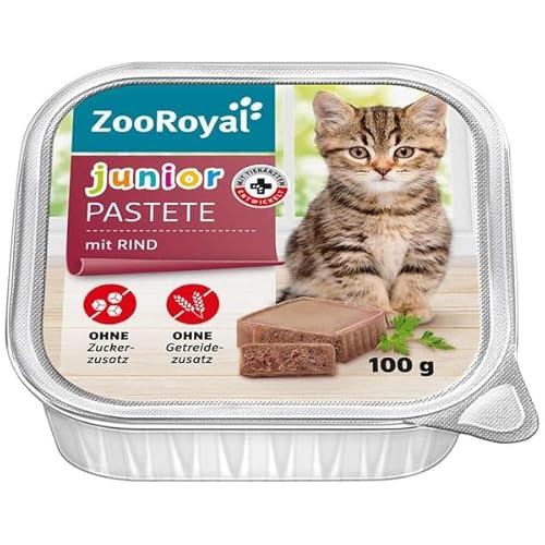 ZooRoyal junior PASTETE mit Rind 100g 32 * 100g von Generic