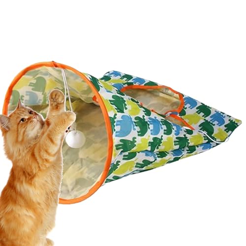 Zusammenklappbarer Katzentunnel, Interaktive Sound-Tunnel-Tasche für Kätzchen, 5 Holes Weicher Spieltunnel mit Plüschbällen und Maus für Kleintiere, Kaninchen, Welpen, Meerschweinchen Zusammenklappbarer Katzentunnel, Interaktive Sound-Tunnel-Tasche für Kätzchen, 5 Holes Weicher Spieltunnel mit Plüschbällen und Maus für Kleintiere, Kaninchen, Welpen, Meerschweinchen von Generic