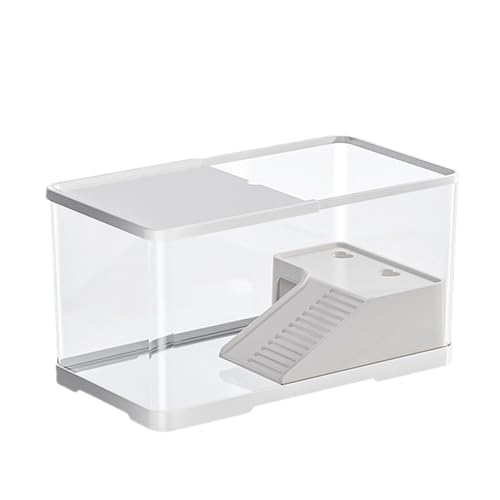 10 Liter Schulabdeckung Schulabdeckung 10 Liter Reptilientank mit Tablett Locker Design für Schreibtische Regale für Zuhause und Arbeitsplatz 30 x 30 x 18 cm 1100 g von Generico