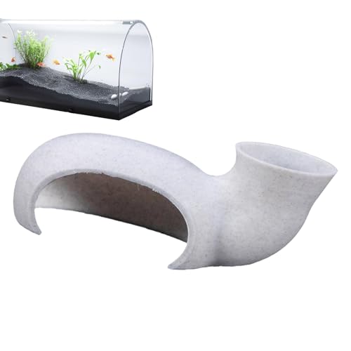 Aquarientunnel | Einzigartige Aquarienhöhle für : Aquariumdekoration, Garnelentankzubehör, Fischhöhle, Eckfischdekorationen, Fischspielzeug-Ornamente von Genérico