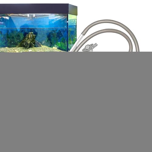 Aquarium-Kiesreiniger: Manuelles Siphon-Vakuumpumpen-Set, flexibles Gummischlauch-Reinigungswerkzeug, halbautomatischer Tank-Wasserwechsler mit verlängertem Schlauch für die Succió von Genérico