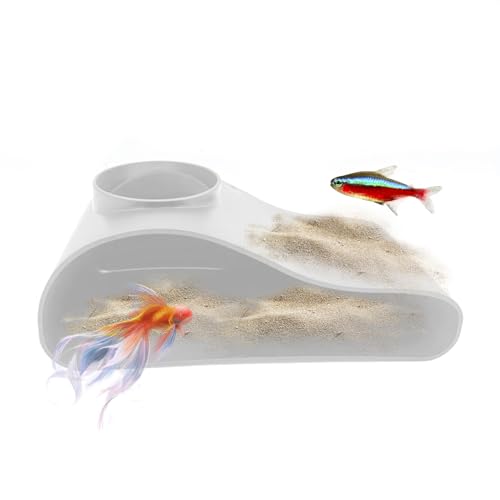 Aquariumhöhle - Fischhöhle | Höhle für Aquarium | Aquarium-Zubehör | Schlaf-Tunneldekorationen für , Verbesserung des Lebensraums für Schildkröten, Terrarien von Genérico