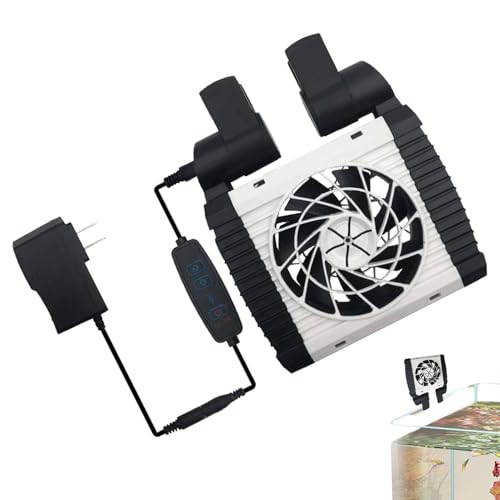 Aquariumkühlungsventilator, einstellbare Geschwindigkeit, starker Kühler für Aquarien, leises Aquarium, Fischgerät von Genérico