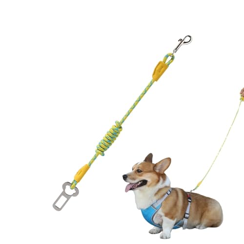 Auto-Hundegeschirr, Sicherheitsgurt für Hunde, abnehmbarer Sicherheitsgurt für Hunde, Auto-Sicherheitsgurt für Hunde, die Befestigung wird am Gurt befestigt von Genérico