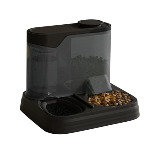 Automatic Dog Feed Machine - Trinken Sie gut Automaton für Hundefutter | integrierte Futtermaschine | großes Volumen für Urlaubsreisen zu Hause und für Sie von Genérico