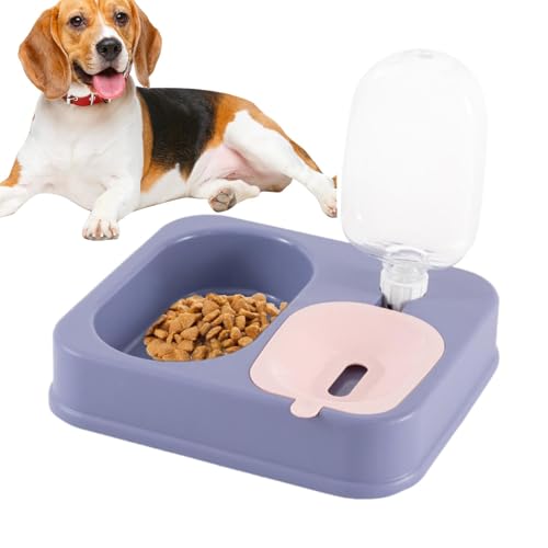Automatischer Futternapf für Hunde, Futterspender für Haustiere, 2-in-1 Futternäpfe mit automatischem Wassergewicht, Doppelteller, Wasserspender für Kaninchenfutter, A Automatischer Futternapf für Hunde, Futterspender für Haustiere, 2-in-1 Futternäpfe mit automatischem Wassergewicht, Doppelteller, Wasserspender für Kaninchenfutter, A von Genérico