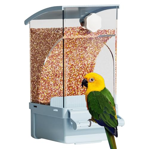 Automatischer Vogelfutterautomat, automatischer Vogelfutterspender für Käfig, automatische Futterschale für Vögel, Käfigzubehör, Haustierzubehör für Nymphensittiche, , Kakadus, Kanarische Automatischer Vogelfutterautomat, automatischer Vogelfutterspender für Käfig, automatische Futterschale für Vögel, Käfigzubehör, Haustierzubehör für Nymphensittiche, , Kakadus, Kanarische von Genérico