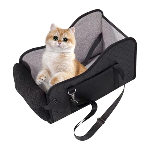Autositz für Haustiere, Reisesitz für Hunde | Sitzerhöhung für Hunde | Armlehnen für Haustierbett | gepolsterte Transportbox unter 6 kg, faltbar und tragbar für LKW Autositz für Haustiere, Reisesitz für Hunde | Sitzerhöhung für Hunde | Armlehnen für Haustierbett | gepolsterte Transportbox unter 6 kg, faltbar und tragbar für LKW von Genérico