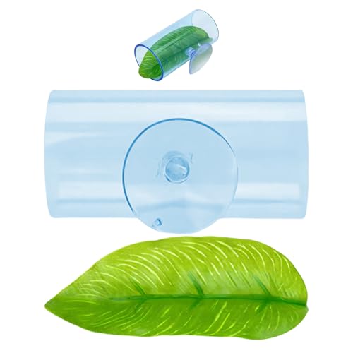 Betta-Acrylrohr, Betta-Tunnel für Aquarien, Acryl-Schläuche mit Blattpolster, Dekoration für Aquarien, multifunktionales Schwimmrohr mit PA-Tunnel Betta-Acrylrohr, Betta-Tunnel für Aquarien, Acryl-Schläuche mit Blattpolster, Dekoration für Aquarien, multifunktionales Schwimmrohr mit PA-Tunnel von Genérico