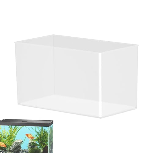 Betta Fischglas, speziell für Bettfische, rahmenlose Mini-Schüssel für - und Krabben-Terrarien, temporärer dekorativer Wasserlebensraum von Genérico