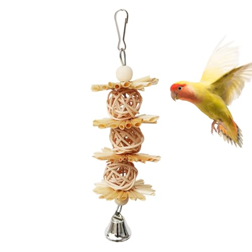 Bird Toy Hammock, Vogelspielzeug, Vogelspielzeug, bunte Holzblöcke, Spielzeug für Vögel, Spielzeug für afrikanische, graue , mit Metallhaken Bird Toy Hammock, Vogelspielzeug, Vogelspielzeug, bunte Holzblöcke, Spielzeug für Vögel, Spielzeug für afrikanische, graue , mit Metallhaken von Genérico