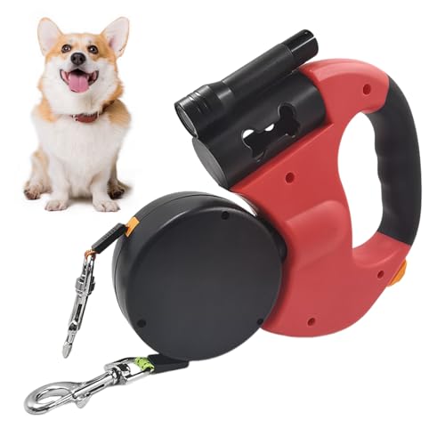 Blei für Hunde, einziehbar, Hundegeschirr und Leinenset, doppelte Leinen für zwei Hunde, Anti-Pull-Haustierzubehör für kleine und mittelgroße Rassen, Training, Outdoor-Aktivitäten, Reisen, Co Blei für Hunde, einziehbar, Hundegeschirr und Leinenset, doppelte Leinen für zwei Hunde, Anti-Pull-Haustierzubehör für kleine und mittelgroße Rassen, Training, Outdoor-Aktivitäten, Reisen, Co von Genérico